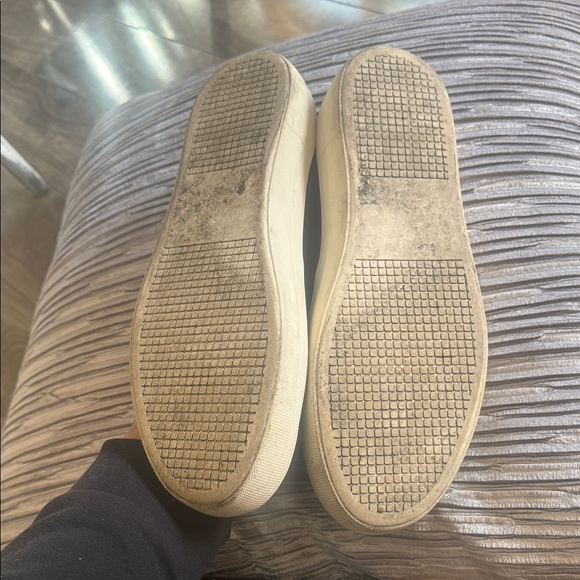 Steve Madden Men's Black Loafers with Cream Sole - Picture 3 of 4